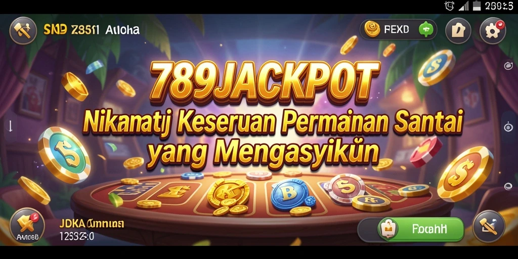 Gameplay 789JACKPOT yang seru dan menghibur.