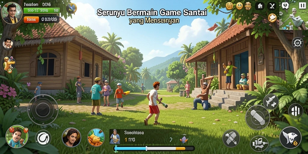 Tampilan utama D06 dengan gameplay yang menyenangkan dan menarik.