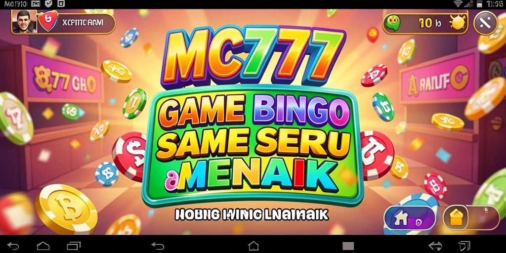 Tampilan menarik dari gameplay Bingo di MC777.