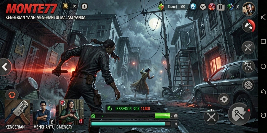 Gameplay menakutkan di dunia gelap MONTE77.